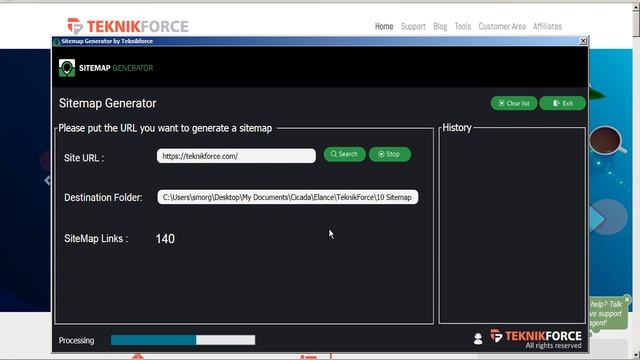 Sitemap Generator Tool Demo смотреть онлайн