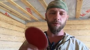 Шлифовка сруба Часть 1 «Техника безопасности»