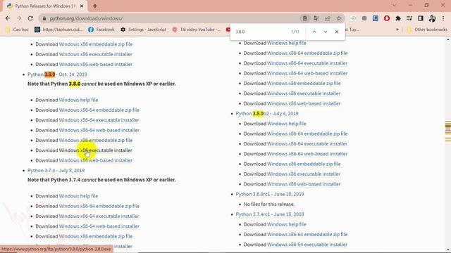 Hướng dẫn cài đặt Python cho hệ điều hành Windows 7, 8, 10, 11 (32 bit & 64 bit); MacOS; Linux смотреть онлайн