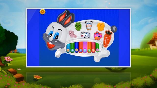 Musical Toy Piano For Kids - Free Toy Piano | Piano Game | Baby Games | Animals Toy | Animal Piano смотреть онлайн