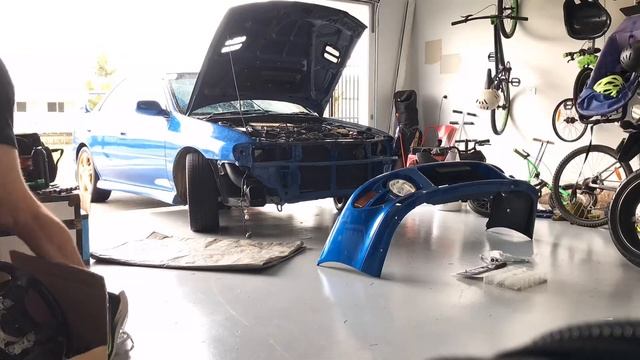 1999 Subaru Impreza WRX Front Bumper replacement смотреть онлайн