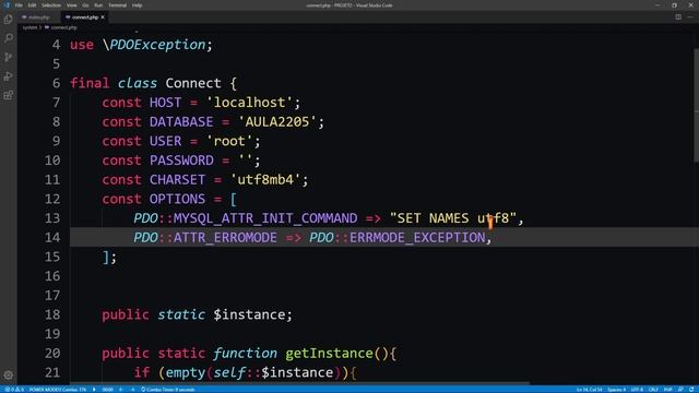 Conexão Estática, PSR-4, Autoload com Composer смотреть онлайн