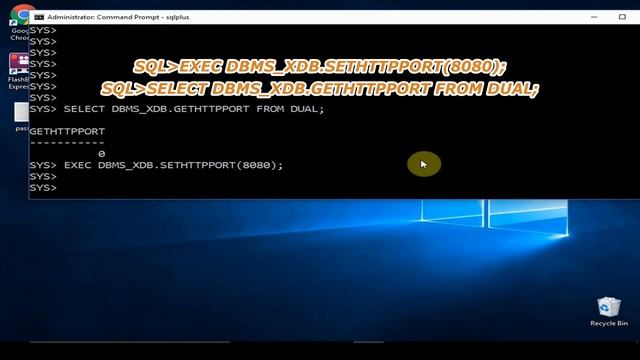 Install Oracle Apex 19 And Oracle Database 18c On Windows