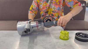 Обзор беспроводного пылесоса LG A9 Core