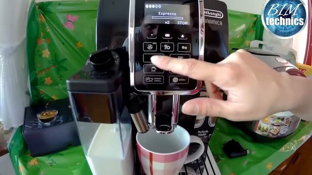 Распаковка кофемашины DeLonghi ECAM 350.55 смотреть онлайн
