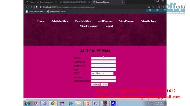Flower bouquet management system || Java Mini Projects || CSE Minor Projects смотреть онлайн