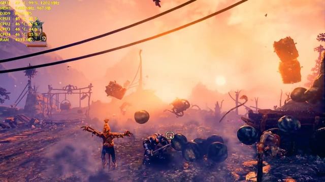 Trine 3 - I3 4170, GTX 750 TI., ULTRA SETTINGS смотреть онлайн