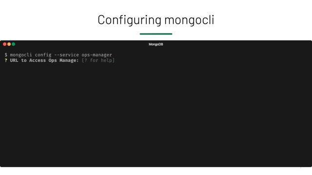 Managing Your MongoDB Cloud Deployments From the Command Line смотреть онлайн