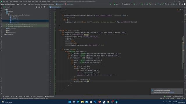 Android Studio - Play videos from internal storage in ViewPager2 with ExoPlayer (Kotlin) смотреть онлайн