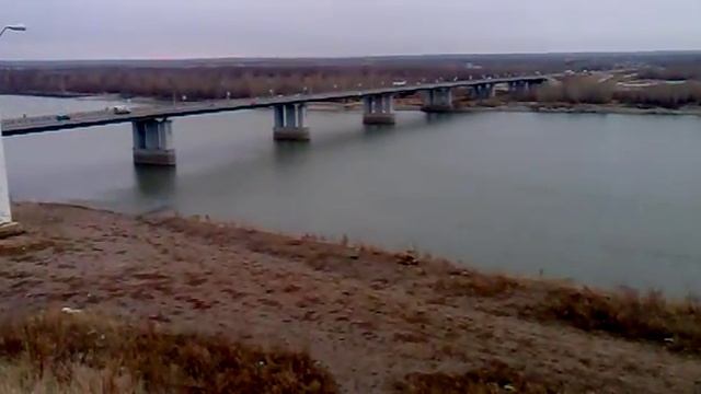 На горе в Барнауле 2.Вид на мост смотреть онлайн