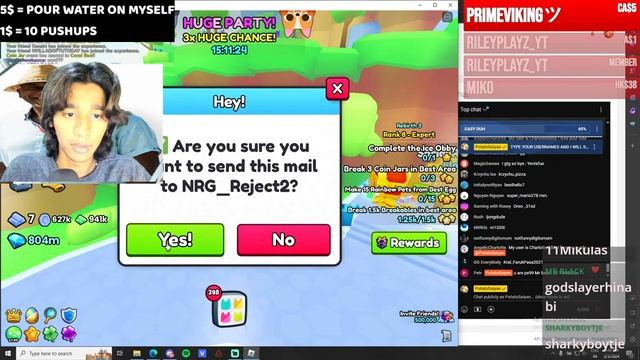 ?LIVE PET SIMULATOR 99? | WIN UPTO? 1 MIL GEMS ? | FREE ? DIAMONDS & Exclusives | MAILBOX GIVEAWAY! смотреть онлайн