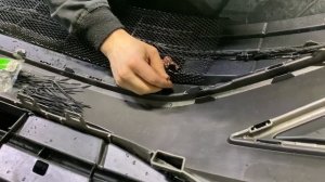 Установка защитной сетки в передний бампер фольксваген тигуан 2021 года