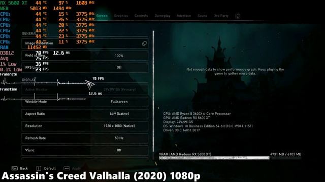 RX 5600 XT 6GB Test in 30 Games in 2021 смотреть онлайн
