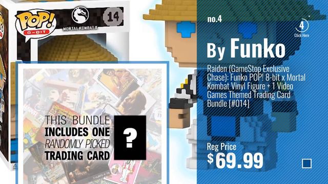 Top 10 Mortal Kombat 8 [2018]: Raiden - Mortal Kombat X Funko 8-Bit Pop! Vinyl Figure #14 GameStop смотреть онлайн