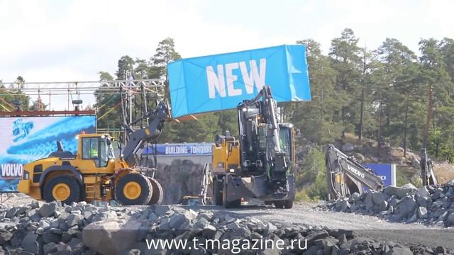 Шоу техники Volvo (Volvo Construction Equipment: show machines) смотреть онлайн