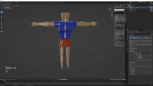 Урок по Blender. Урок 2/3 - Создание скелета и настройка весов