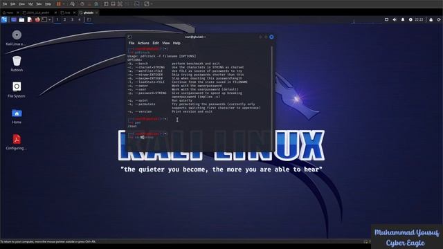How to Recover PDF Passwords using PDFCrack in Kali Linux: Step-by-Step Tutorial смотреть онлайн