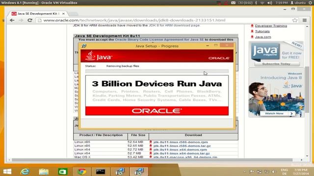 Installation of Java JDK on Windows 8 / Windows 8.1 / Windows 10 смотреть онлайн