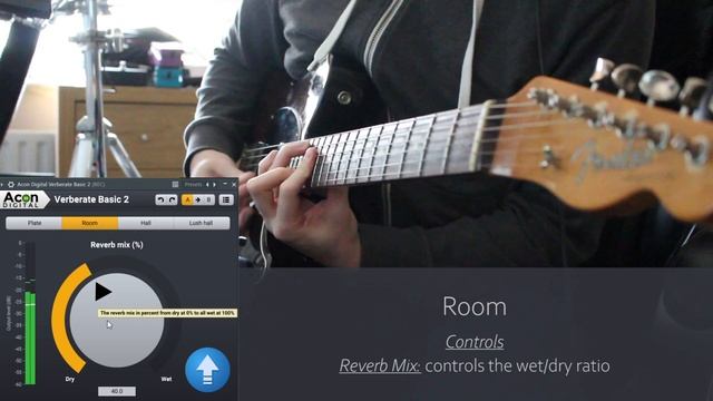 Acon Digital - Verberate Basic 2 - Reverb Guitar Demo (Free Reverb Plugin!) смотреть онлайн