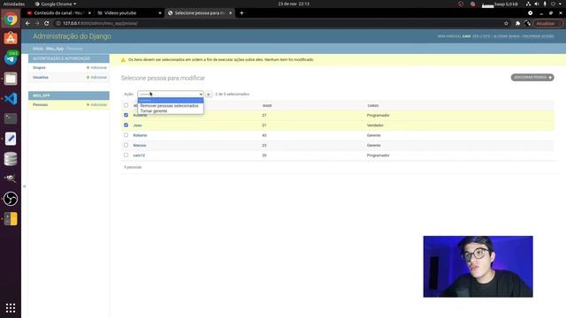 ACTIONS PERSONALIZADAS ADMIN DJANGO смотреть онлайн