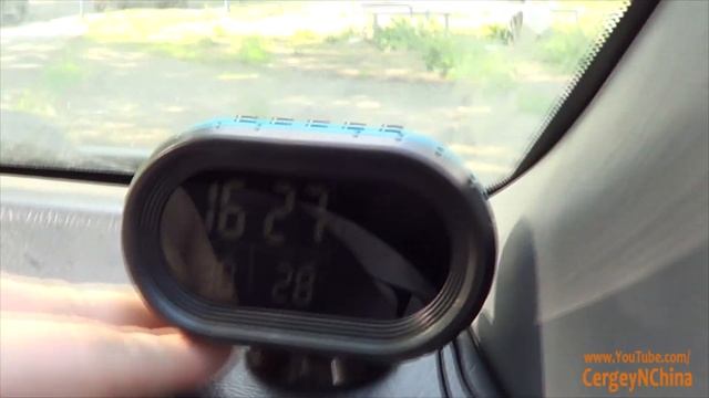 Цифровой мониторчик в машину из Китая. смотреть онлайн