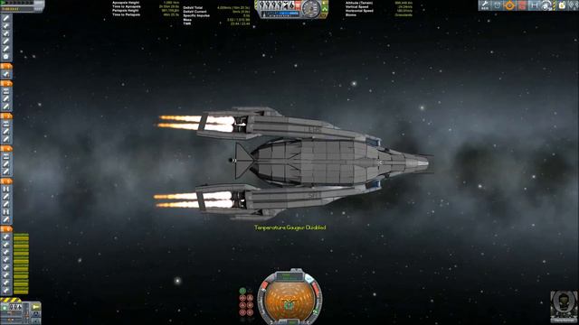Mass Effect: Normandy SR1 replica - Kerbal Space Program смотреть онлайн