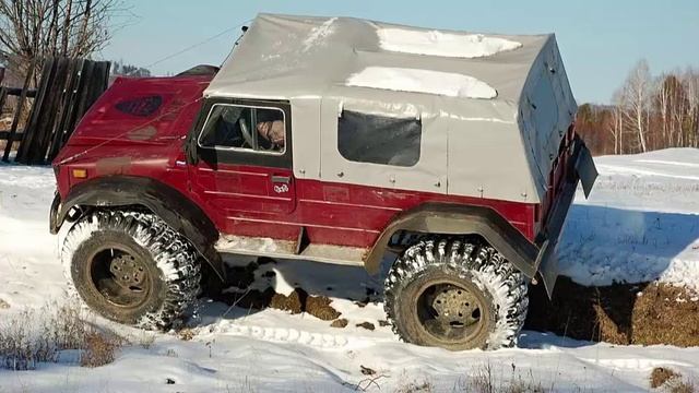 Самодельный внедорожник "Есаул" / Homemade SUV "Esaul" смотреть онлайн