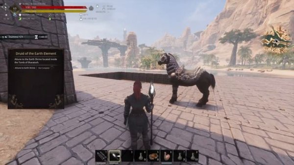 ?Tutorial Quest | Essence Magic | Learning Earth Magic | Fire Magic | Conan Exiles Age Of Calamitou