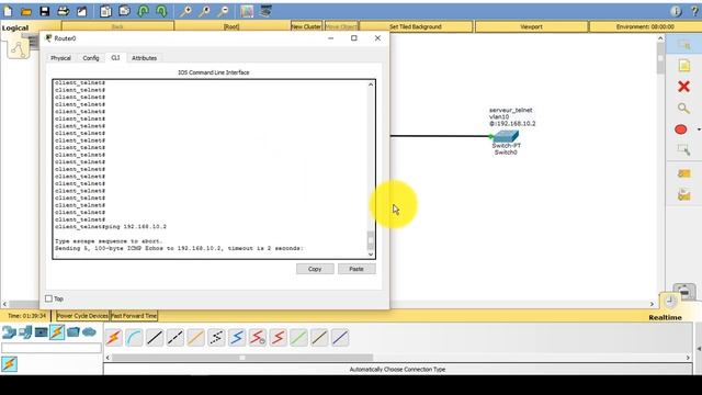 configurer telnet смотреть онлайн