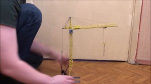 Модель крана. Башенный кран КБ 308. Башенный кран С-981. Tower crane model