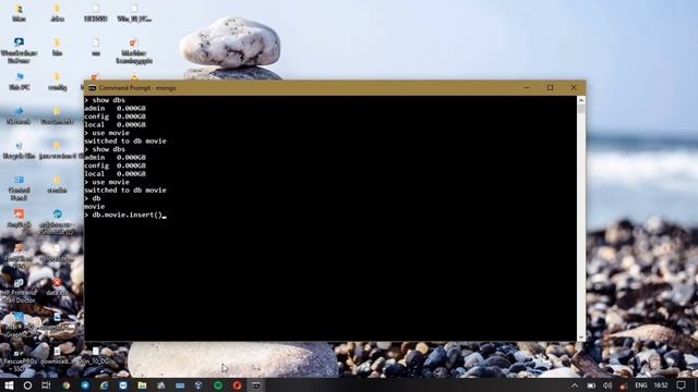 #howto #tutorial #nosql #Mongodb Environment Variable Creating Db Value Insertion And Show Data