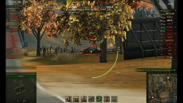 WoT 0.9.4 - AMX 40 - Highway - AMX Challenge by DED87 смотреть онлайн