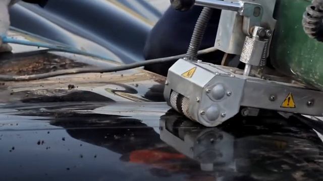 Монтаж Геомембраны