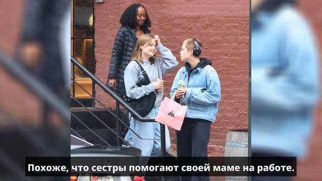 5 фото подросших дочек Анджелины Джоли и Брэда Питта на публике смотреть онлайн