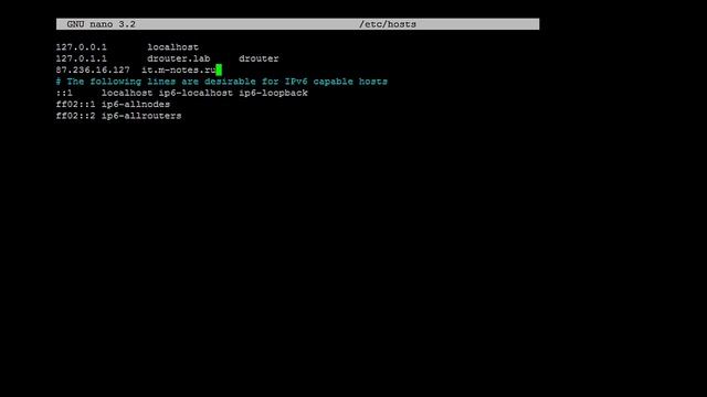Как обратиться к сайту без DNS? Debian смотреть онлайн