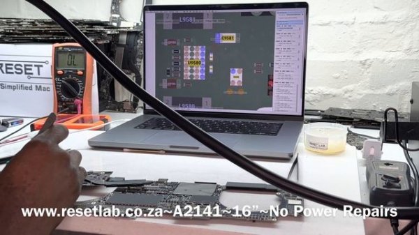 MacBook Pro 16” A2141 No Power Repairs