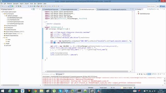 Apache Spark - Loading data from relational databases смотреть онлайн
