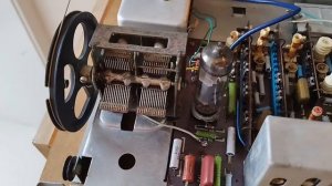 Ремонт конденсатора переменной емкости (КПЕ) ламповой радиолы.