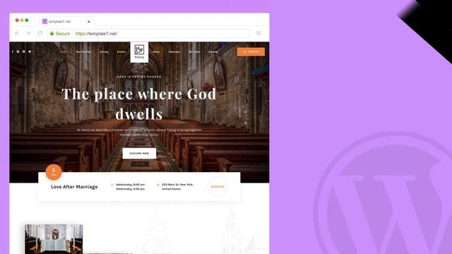 7 Best Church Non-Profit Organization WordPress Themes смотреть онлайн