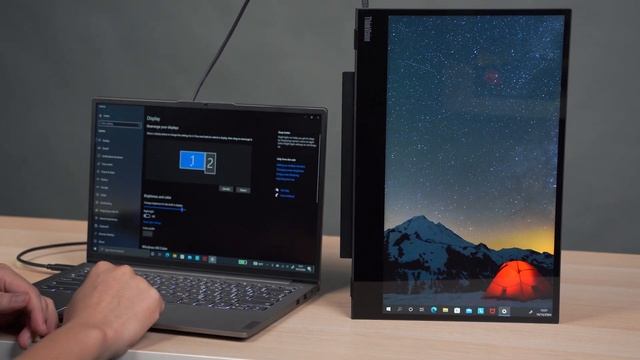 Review | Lenovo ThinkVision M14t จอแยก ใช้พกพาวาดรูปได้ สีตรง ต่อผ่าน USB-C เส้นเดียว смотреть онлайн