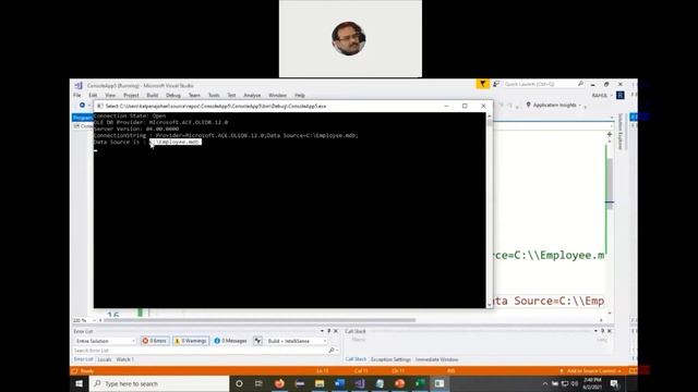 OLEDB BASED C# ADO.NET PROGRAMS смотреть онлайн