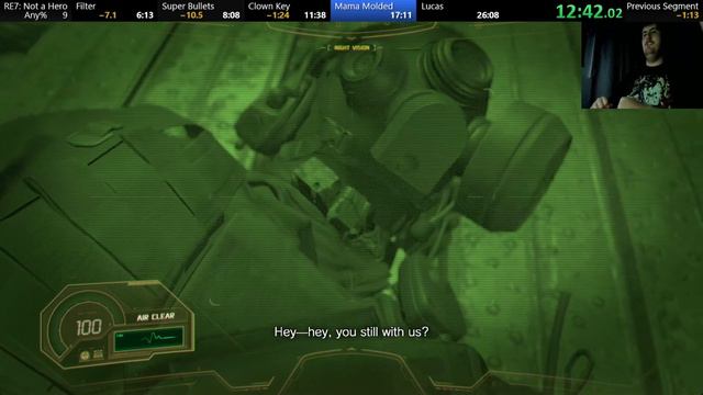 Resident Evil 7 Not a Hero NG+ any% speedrun PB 24:56 IGT смотреть онлайн