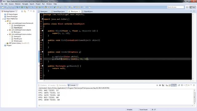 Java Game Programming #5 - GameObject Update смотреть онлайн