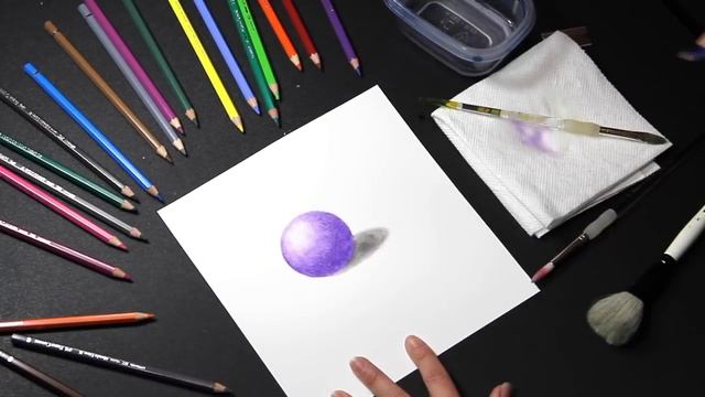 COLORED PENCIL: How To Use Water Soluble Colored Pencils (Watercolor Pencils)