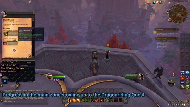 How to unlock Dragonflight Flying Dragonriding WoW смотреть онлайн