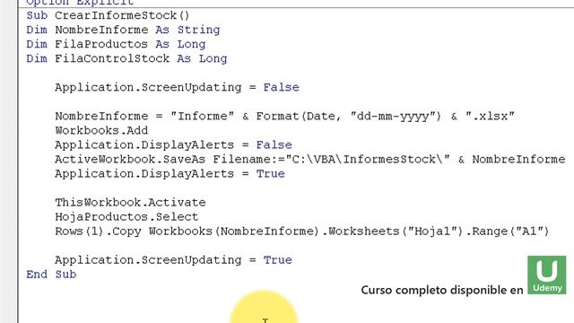 Crear, guardar, abrir y cerrar documentos de Excel desde una Macro, desde VBA. #092/101. смотреть онлайн