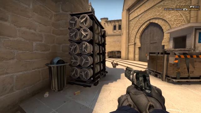 [CS:GO] i-OniK. 1v4 clutch HS Only Three OneTaps Insane! смотреть онлайн
