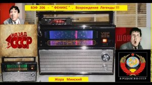 ВЭФ 206 - « ФЕНИКС « . РЕСТАВРАЦИЯ ! Мастер - класс от Жоры Минского !