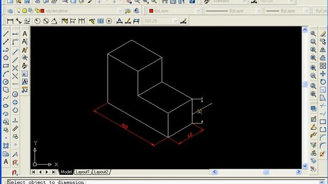 AutoCad İzometrik Ölçülendirmeler tr смотреть онлайн