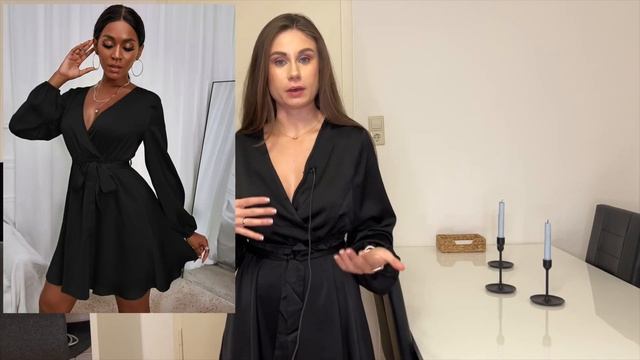 Распаковка одежды с ПРИМЕРКОЙ! Рождественский список желаний от SHEIN смотреть онлайн